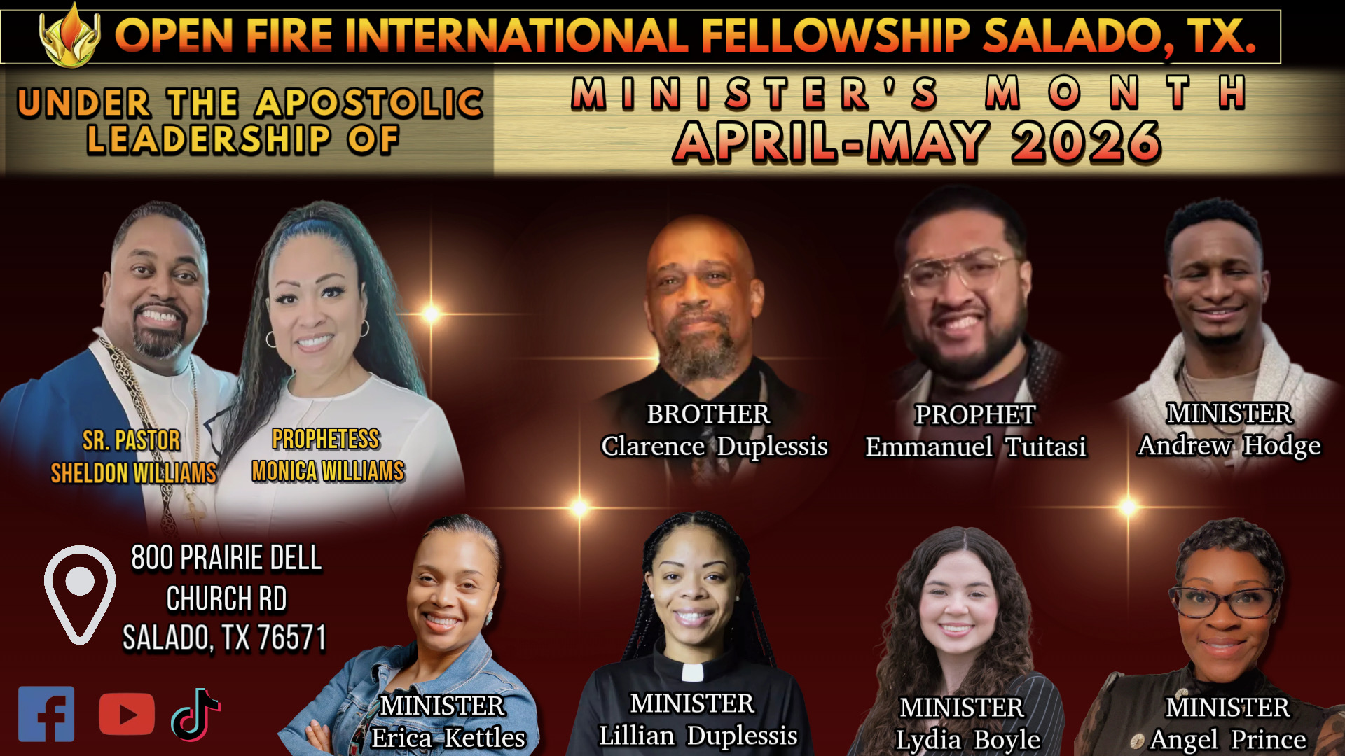 Ministers Month